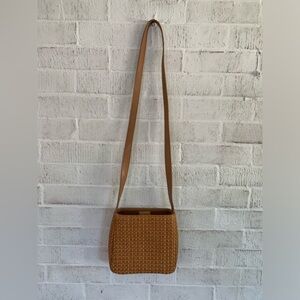 Fossil Tan Crossbody Bag